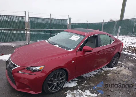 2015 Lexus Is 250 из США, поврежденный, VIN JTHCF1D26F5018400